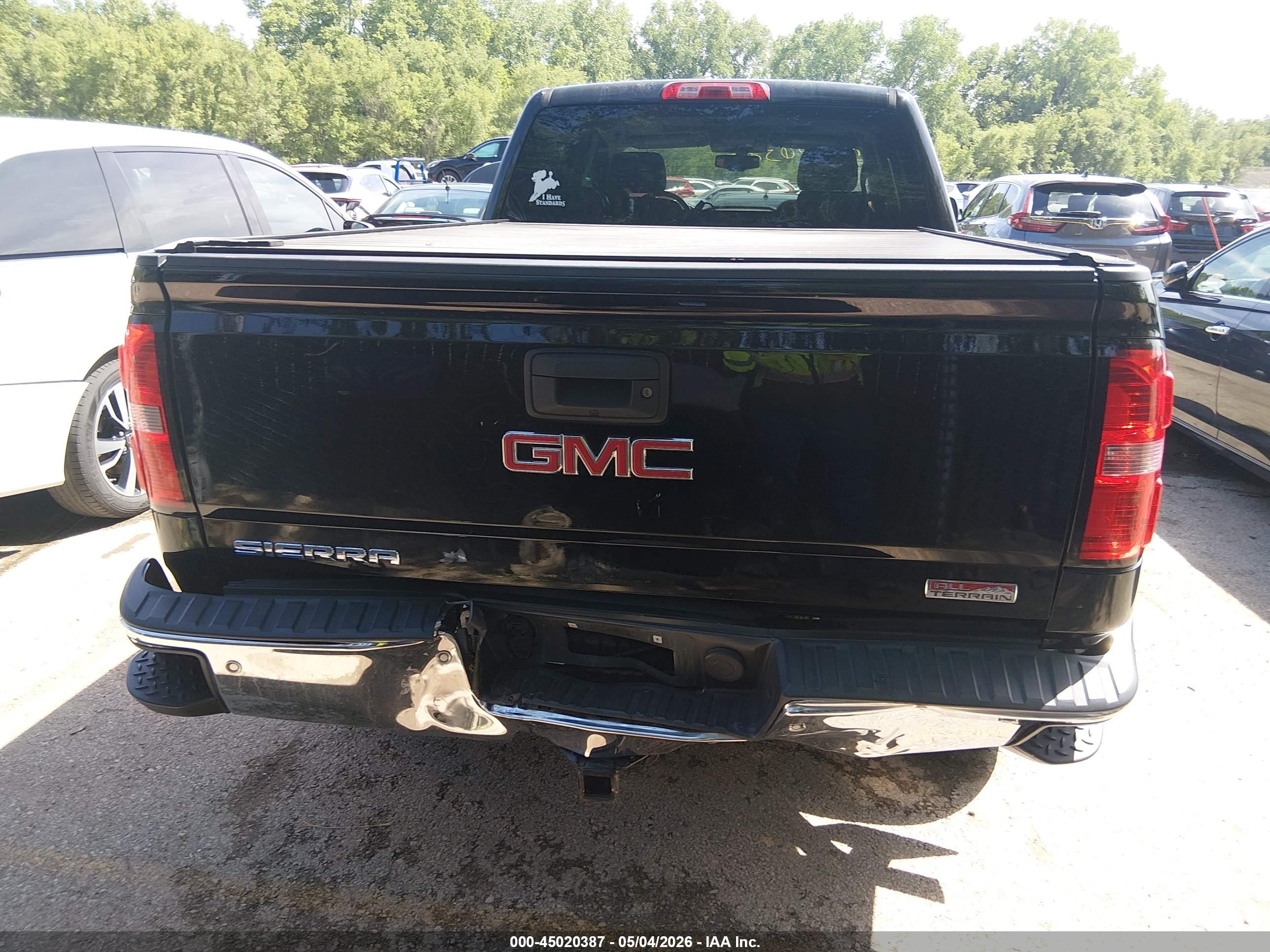 2014 Gmc Sierra 1500 Slt Black vin: 3GTU2VEC2EG327627