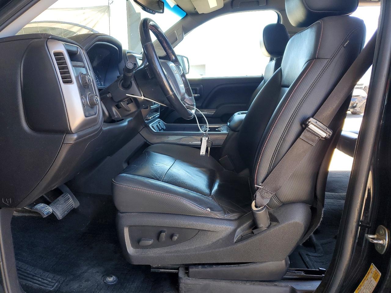 2014 Gmc Sierra K1500 Slt Black vin: 3GTU2VEC2EG435116