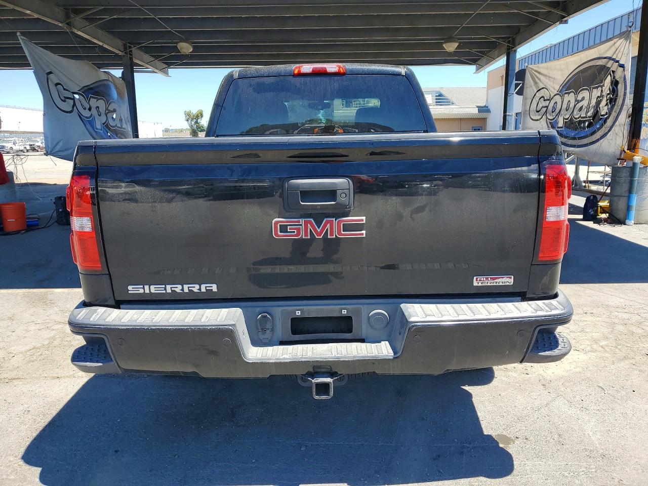 2014 Gmc Sierra K1500 Slt Black vin: 3GTU2VEC2EG435116