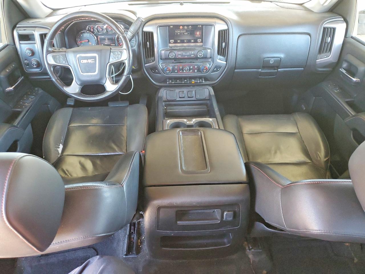 2014 Gmc Sierra K1500 Slt Black vin: 3GTU2VEC2EG435116