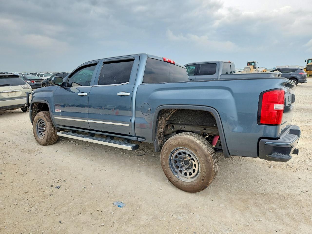 2014 Gmc Sierra K1500 Slt Gray vin: 3GTU2VEC2EG447184
