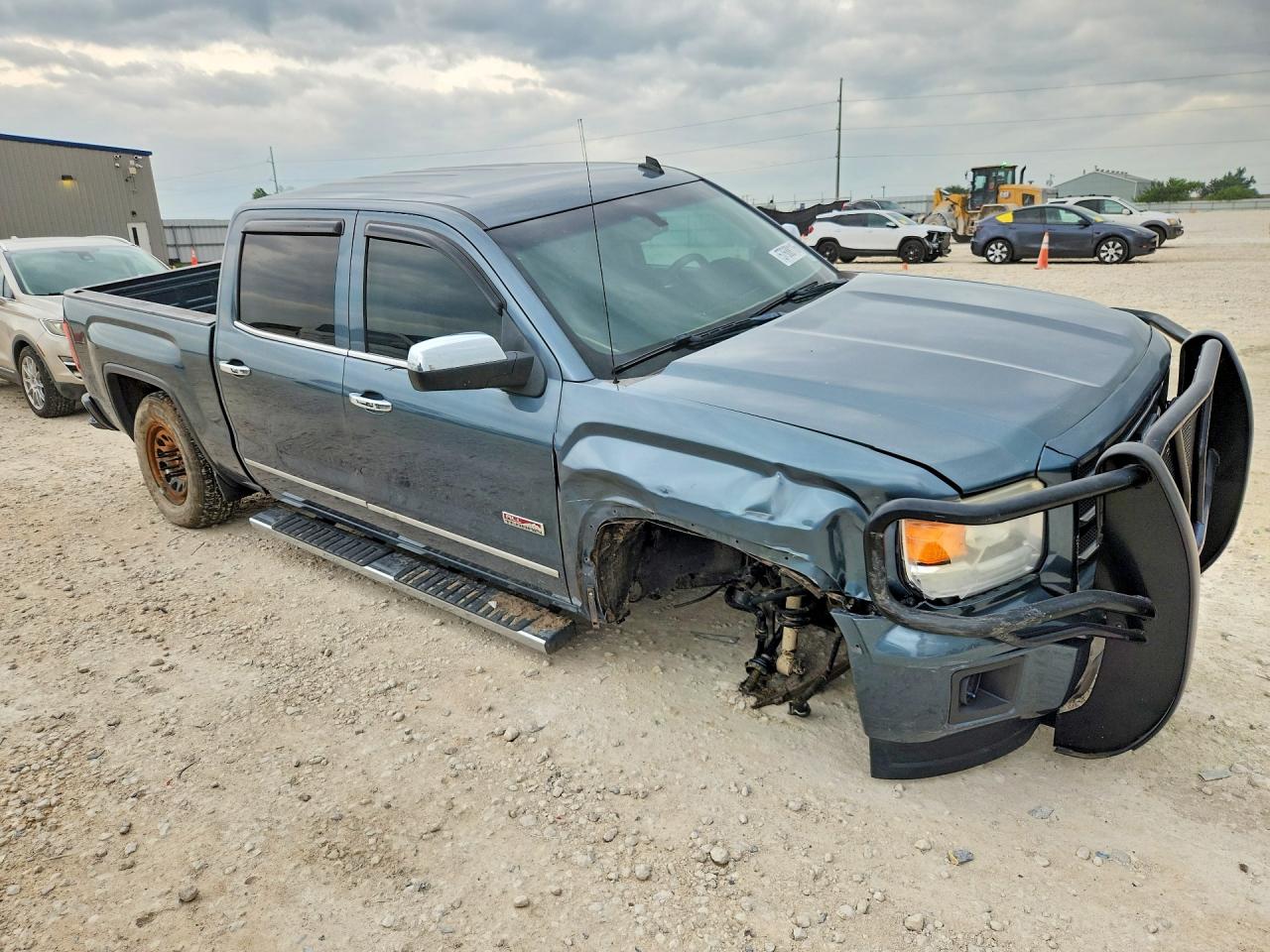 2014 Gmc Sierra K1500 Slt Gray vin: 3GTU2VEC2EG447184