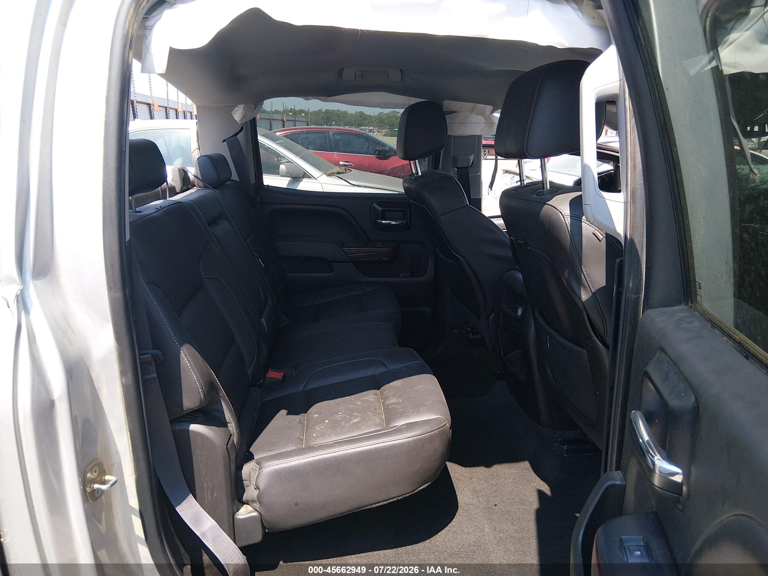 2014 Gmc Sierra 1500 Slt Silver vin: 3GTU2VEC2EG452501