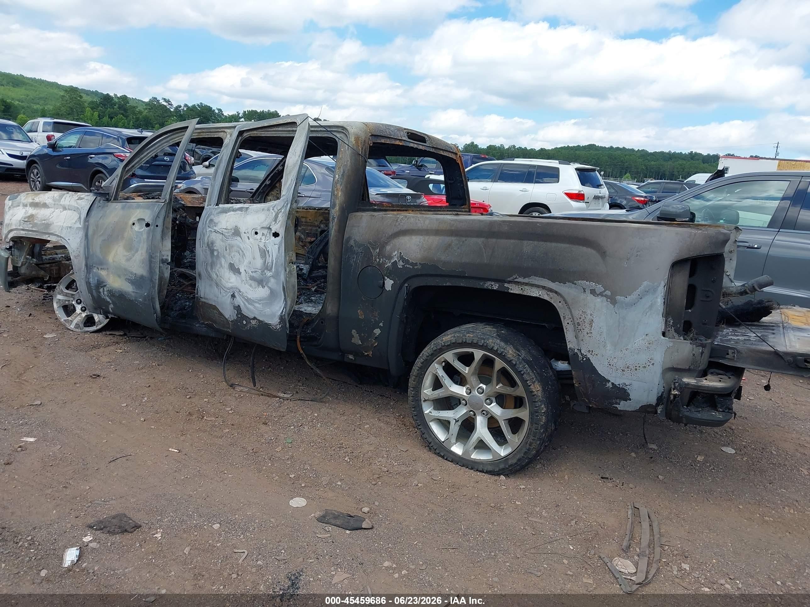 2014 Gmc Sierra 1500 Slt Черный vin: 3GTU2VEC2EG498992
