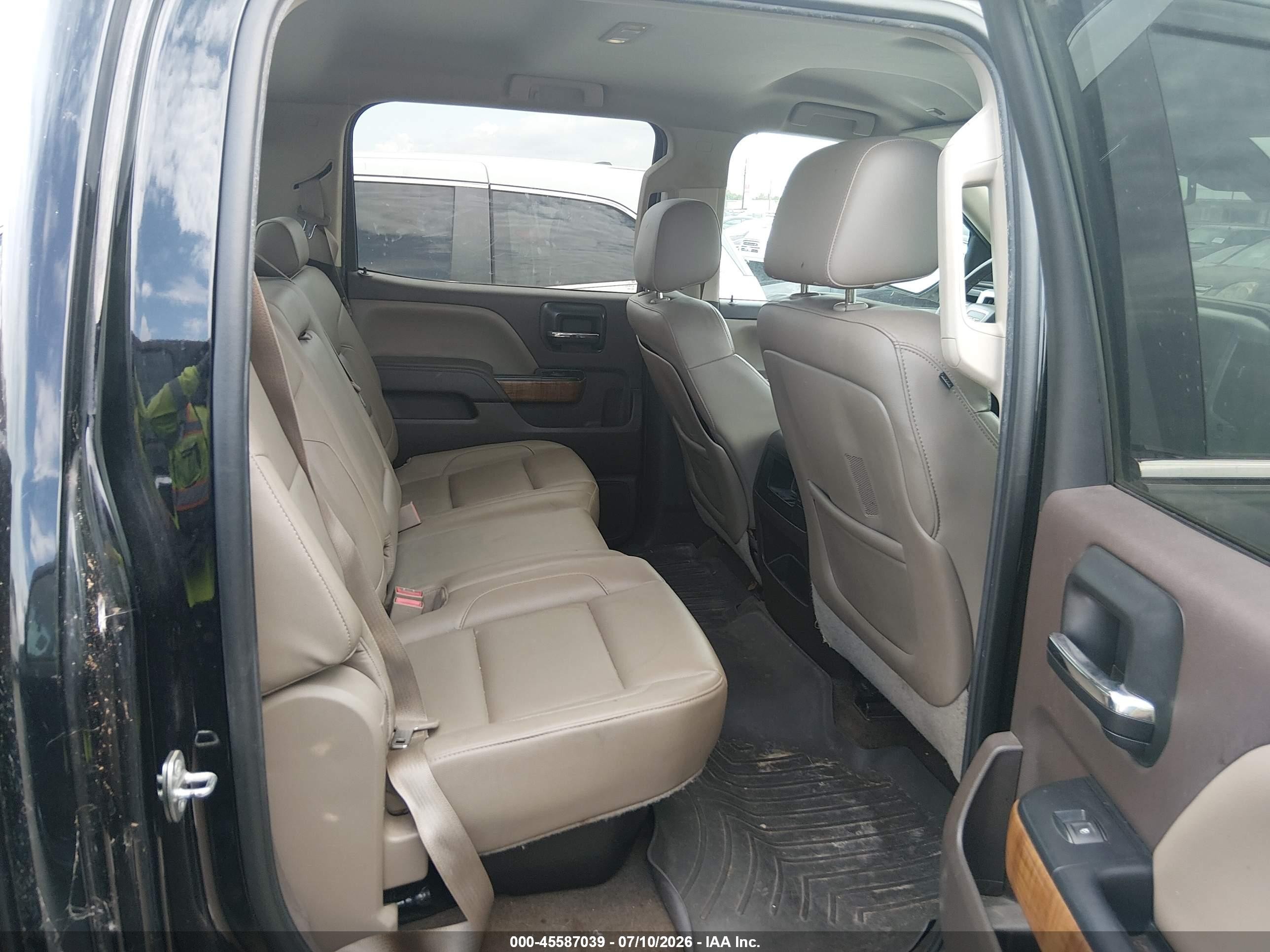 2014 Gmc Sierra 1500 Slt Black vin: 3GTU2VEC2EG514821