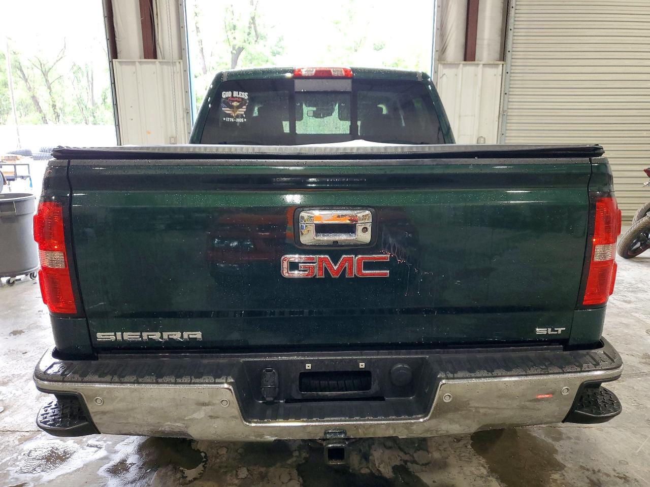 2014 Gmc Sierra K1500 Slt Green vin: 3GTU2VEC2EG519372