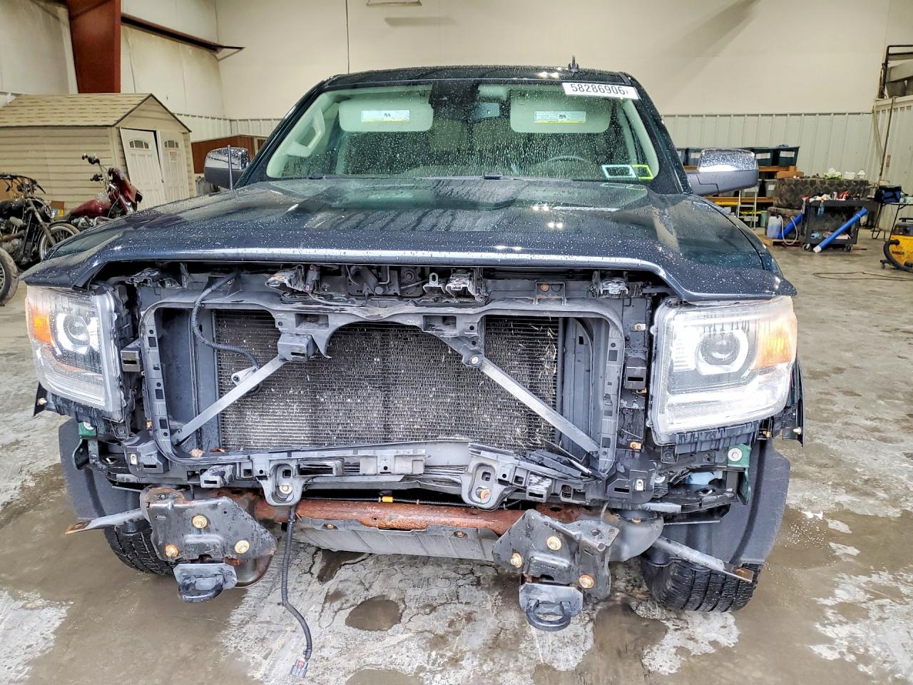 2014 Gmc Sierra K1500 Slt Green vin: 3GTU2VEC2EG519372