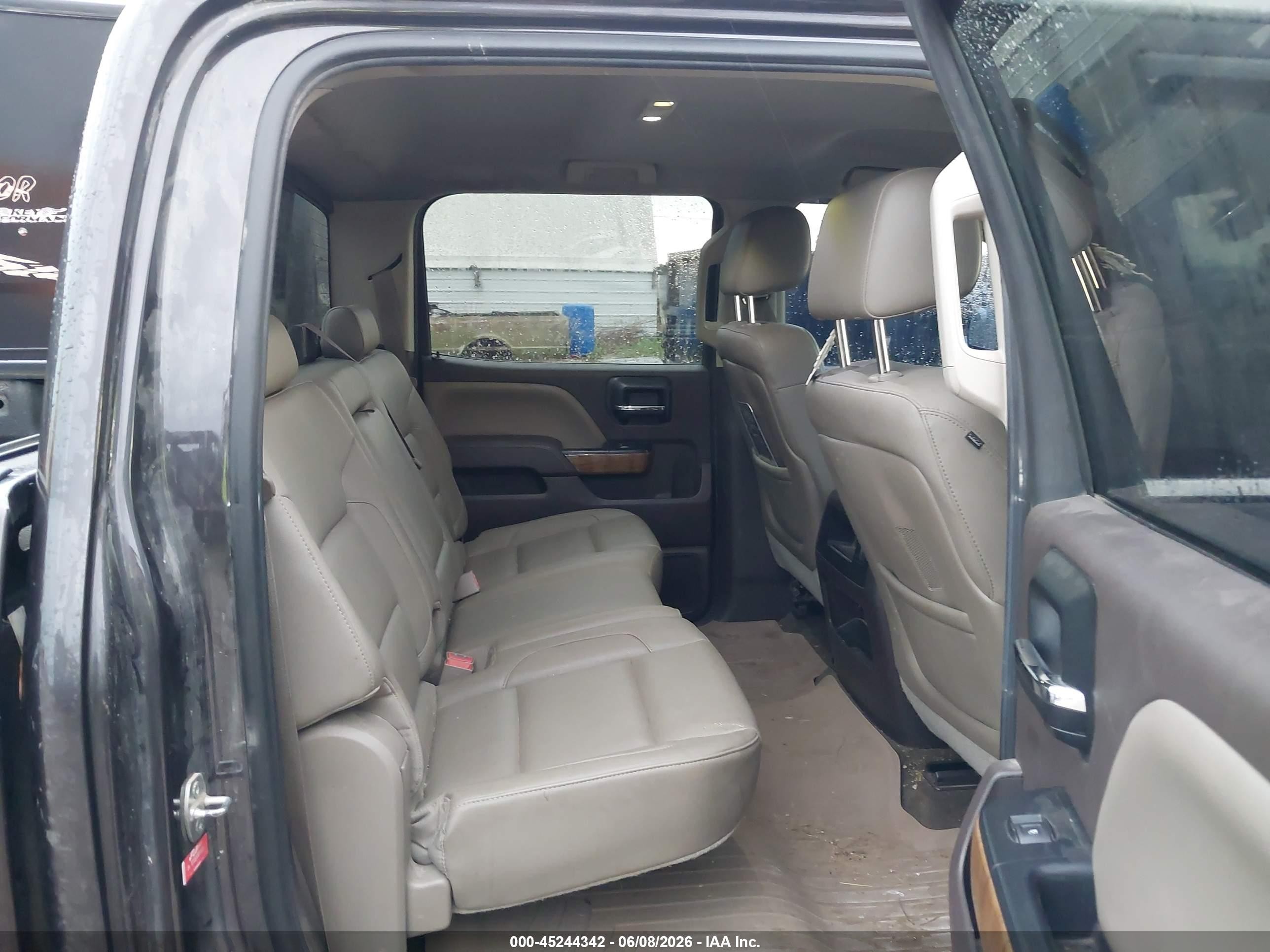 2014 Gmc Sierra 1500 Slt Black vin: 3GTU2VEC2EG539850