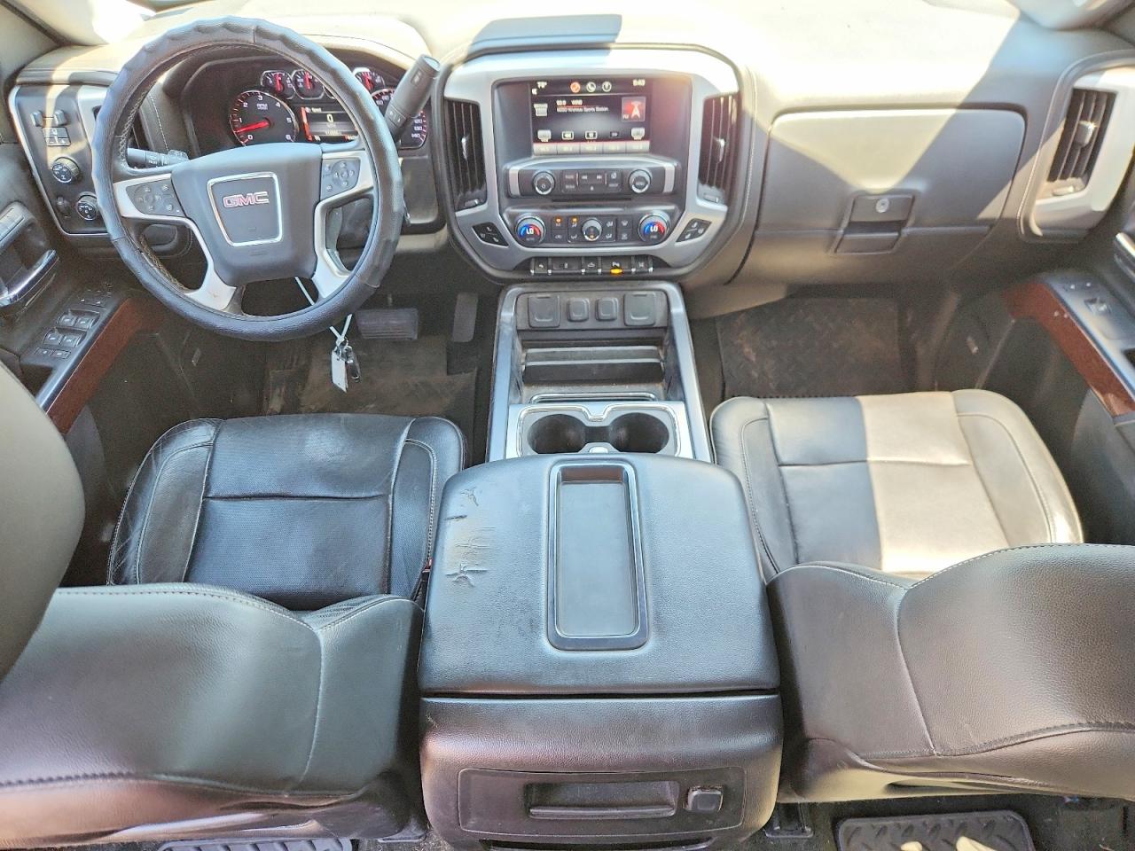 2014 Gmc Sierra K1500 Slt Black vin: 3GTU2VEC2EG544613