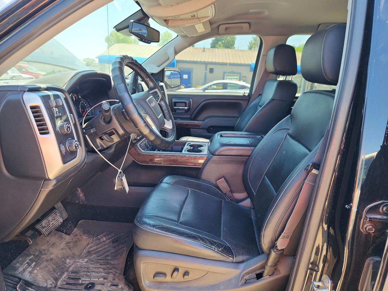 2014 Gmc Sierra K1500 Slt Black vin: 3GTU2VEC2EG544613
