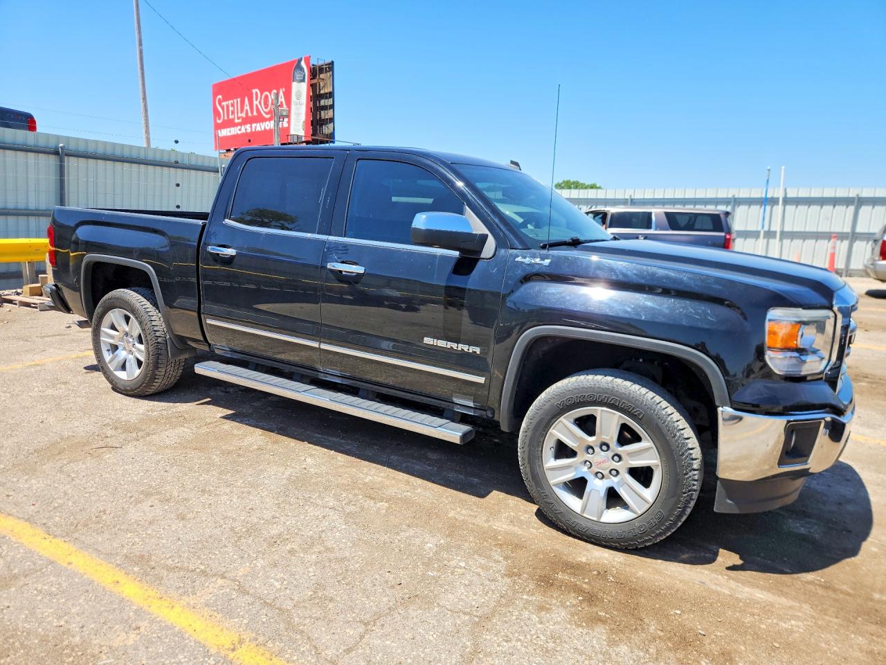 2014 Gmc Sierra K1500 Slt Black vin: 3GTU2VEC2EG544613
