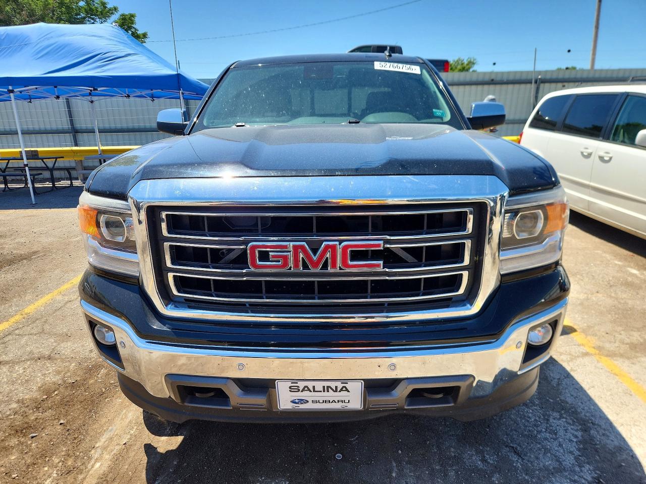2014 Gmc Sierra K1500 Slt Black vin: 3GTU2VEC2EG544613