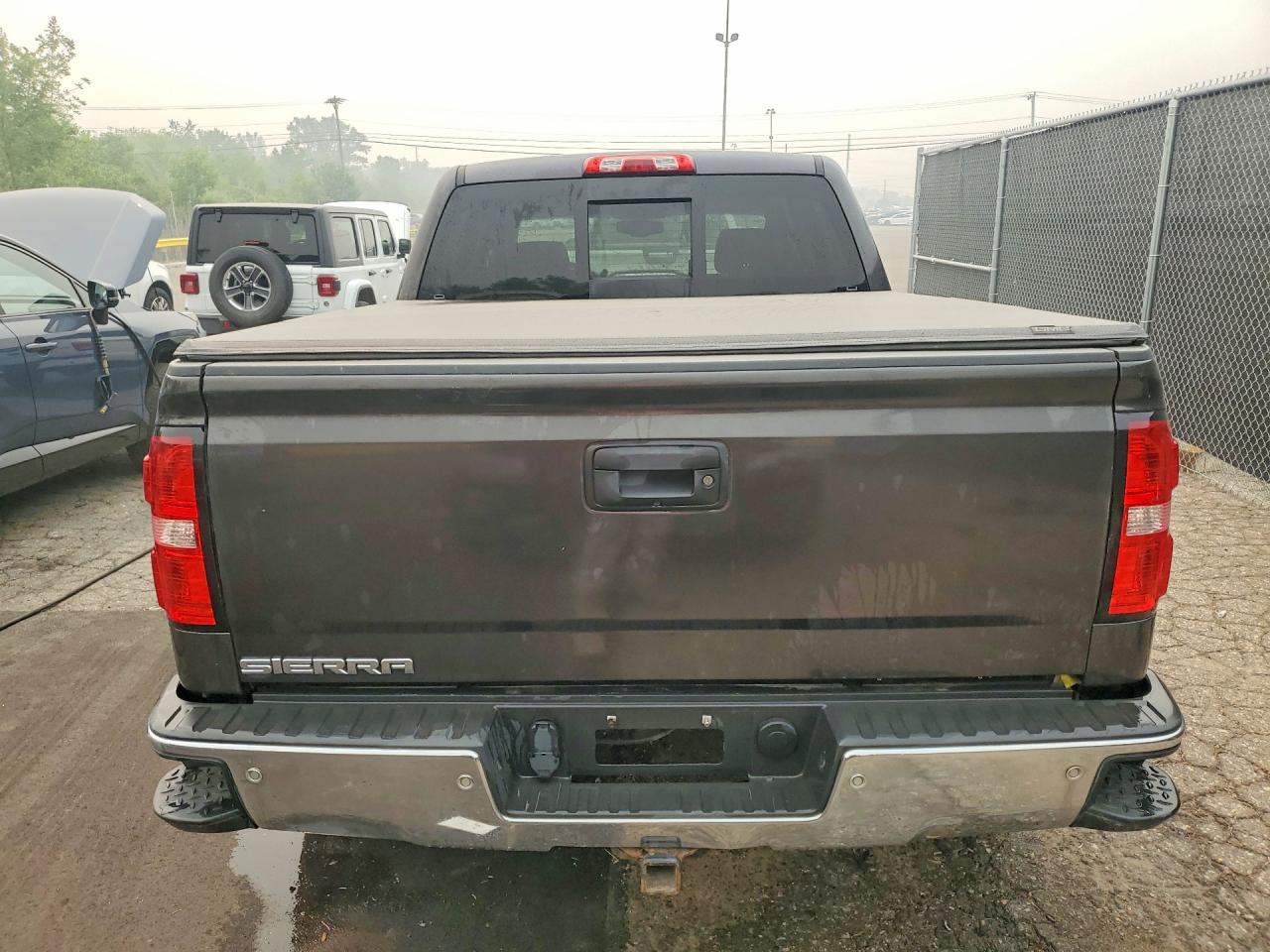 2015 Gmc Sierra K1500 Slt Charcoal vin: 3GTU2VEC2FG264109