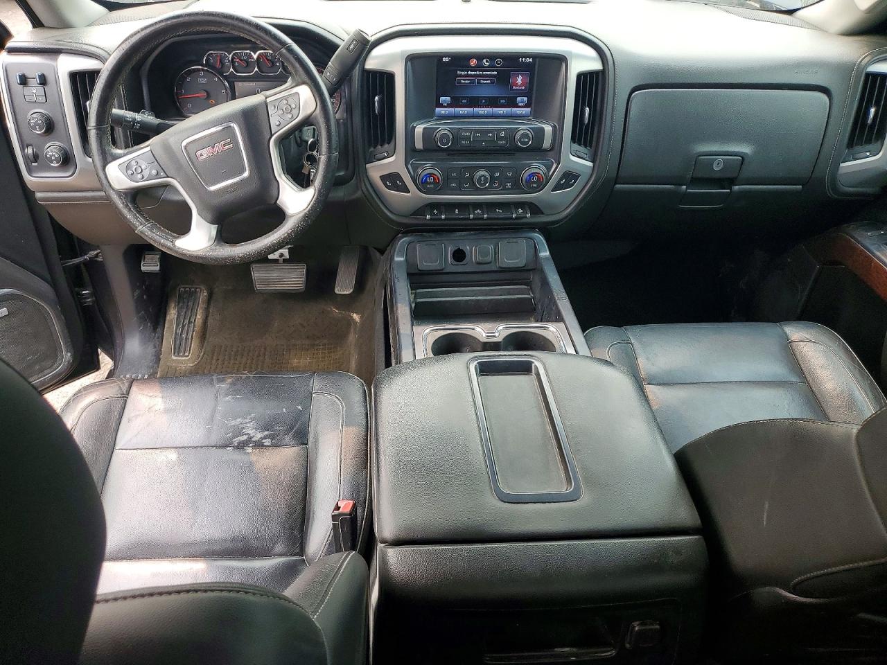 2015 Gmc Sierra K1500 Slt Charcoal vin: 3GTU2VEC2FG264109