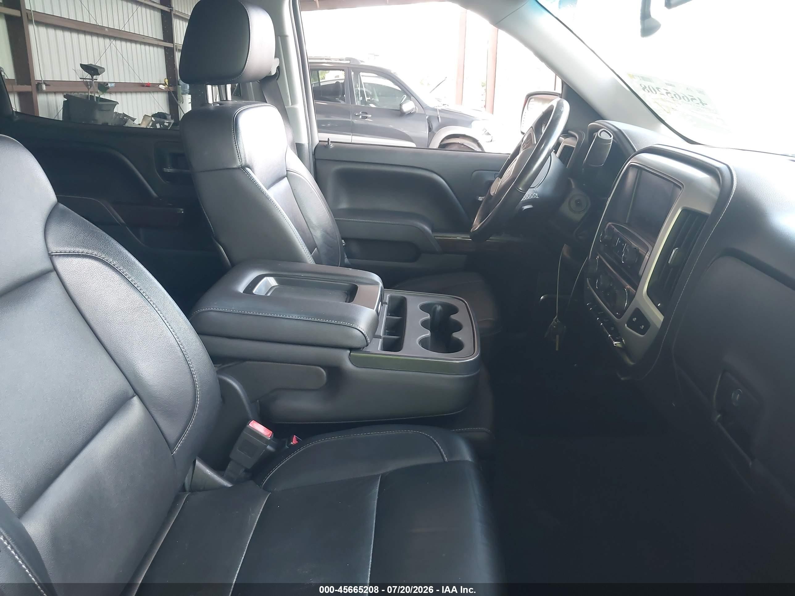 2015 Gmc Sierra 1500 Slt White vin: 3GTU2VEC2FG279810