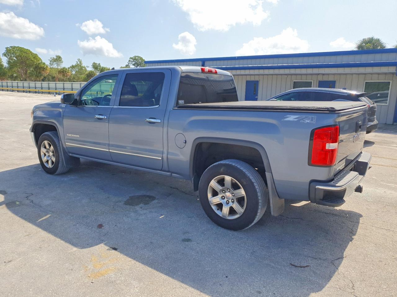 2015 Gmc Sierra K1500 Slt Gray vin: 3GTU2VEC2FG290645