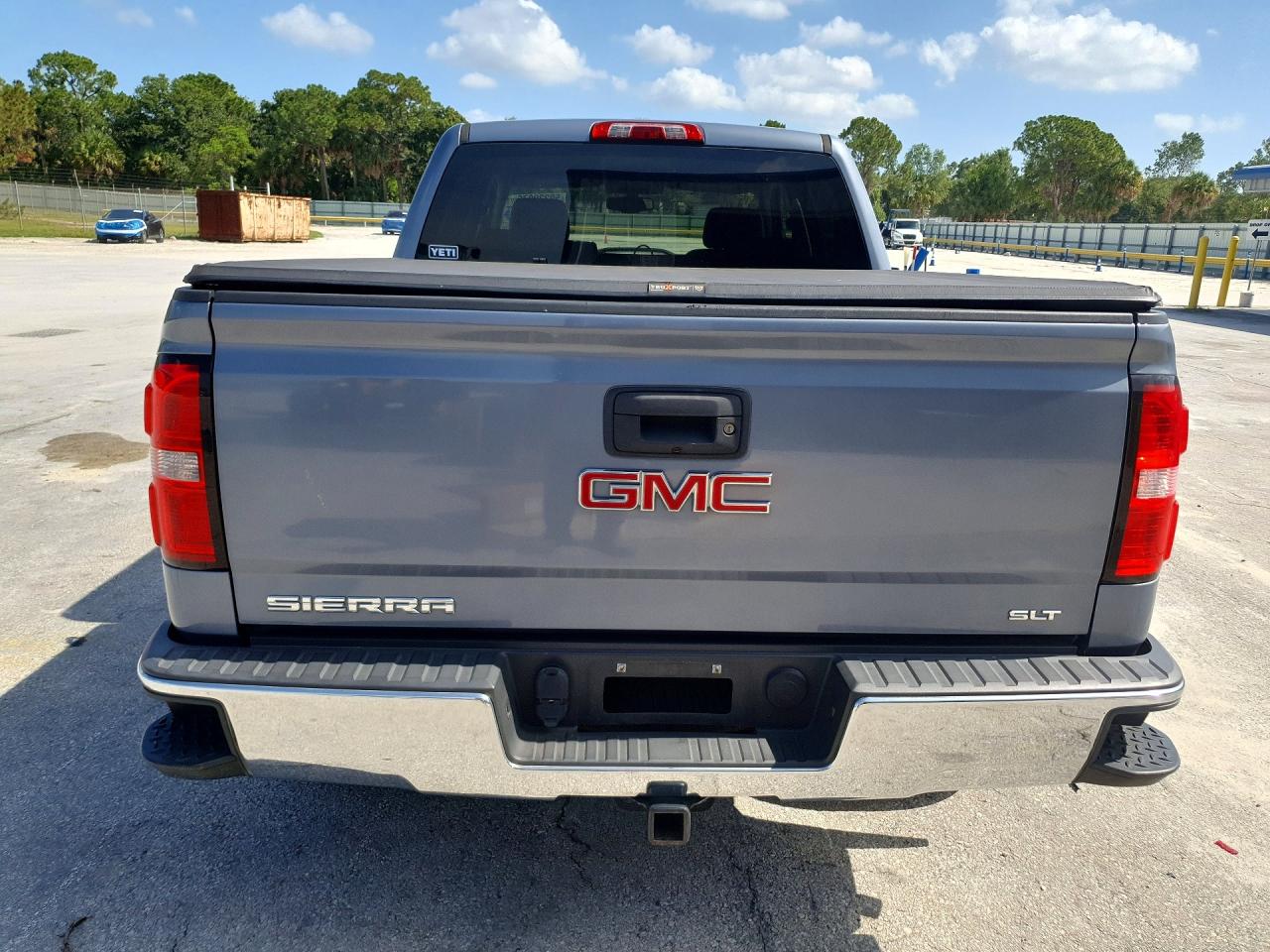 2015 Gmc Sierra K1500 Slt Gray vin: 3GTU2VEC2FG290645