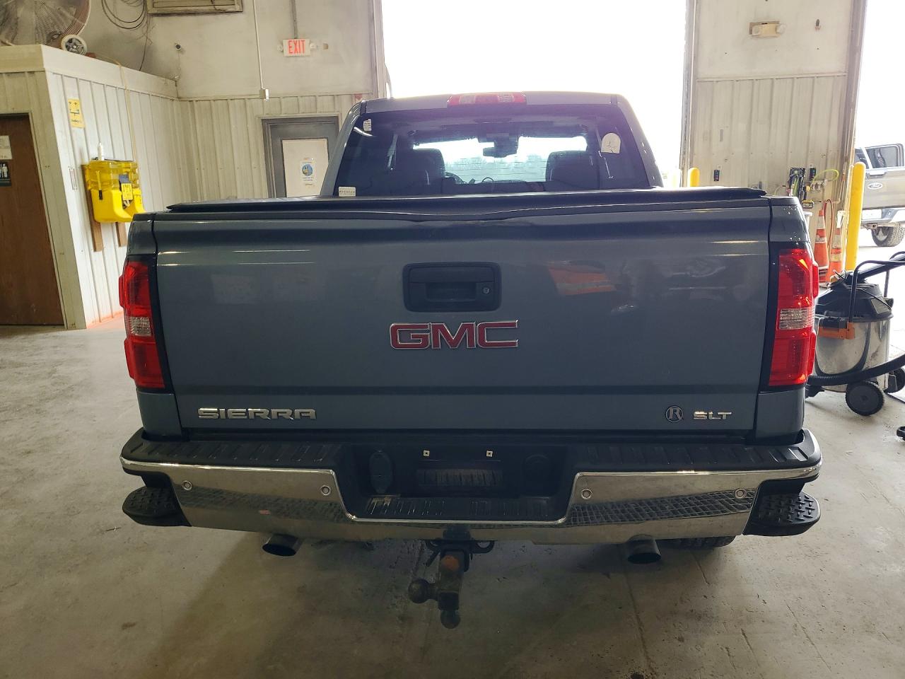 2015 Gmc Sierra K1500 Slt Charcoal vin: 3GTU2VEC2FG331436