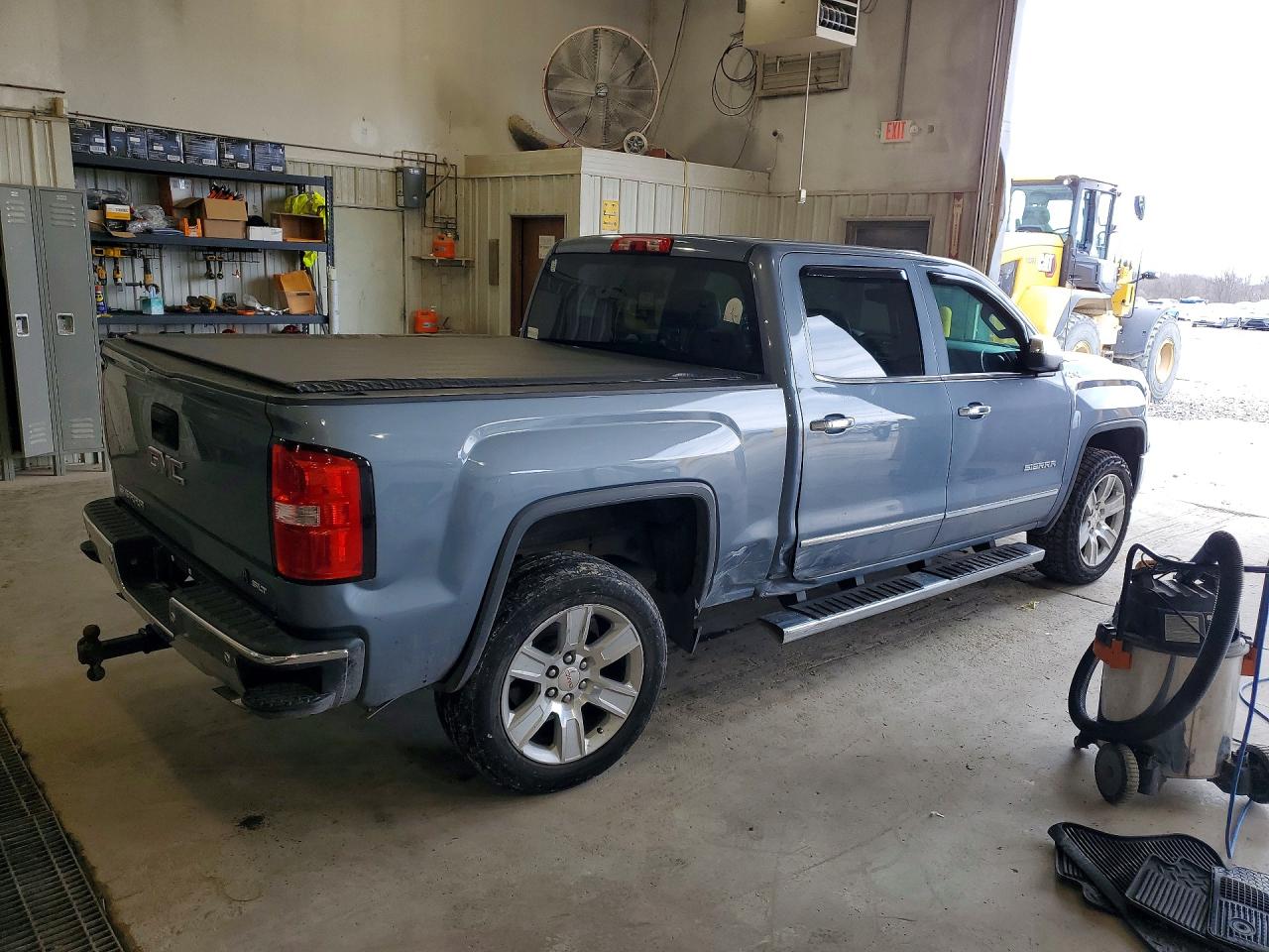 2015 Gmc Sierra K1500 Slt Charcoal vin: 3GTU2VEC2FG331436
