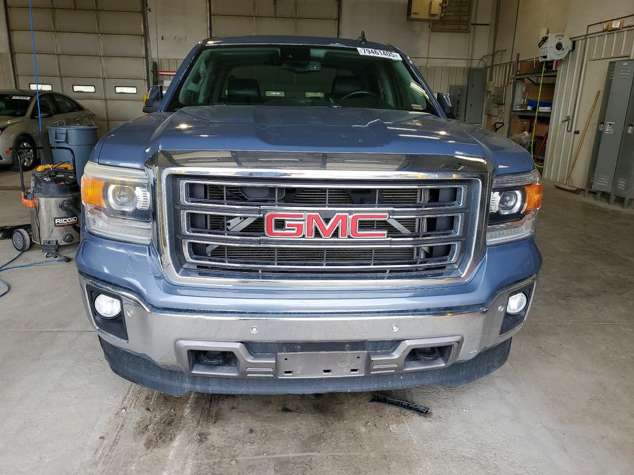 2015 Gmc Sierra K1500 Slt Charcoal vin: 3GTU2VEC2FG331436