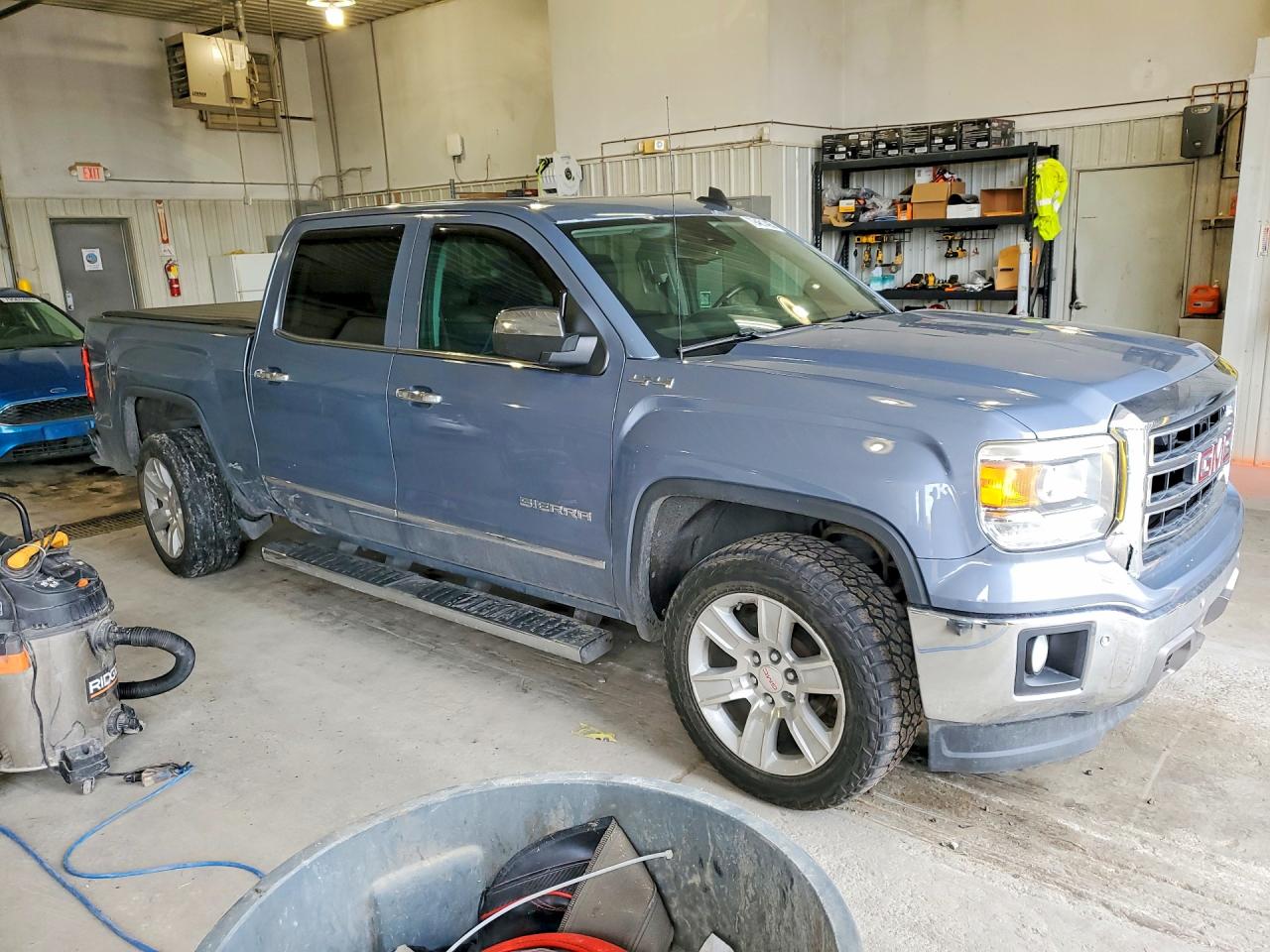 2015 Gmc Sierra K1500 Slt Charcoal vin: 3GTU2VEC2FG331436
