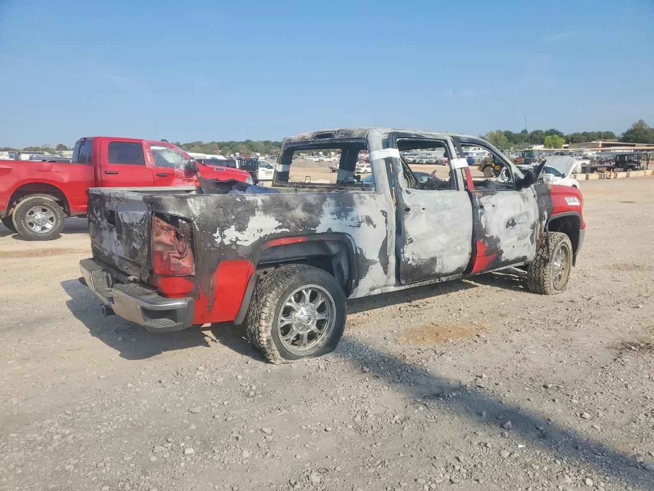 2015 Gmc Sierra K1500 Slt Burn vin: 3GTU2VEC2FG353842