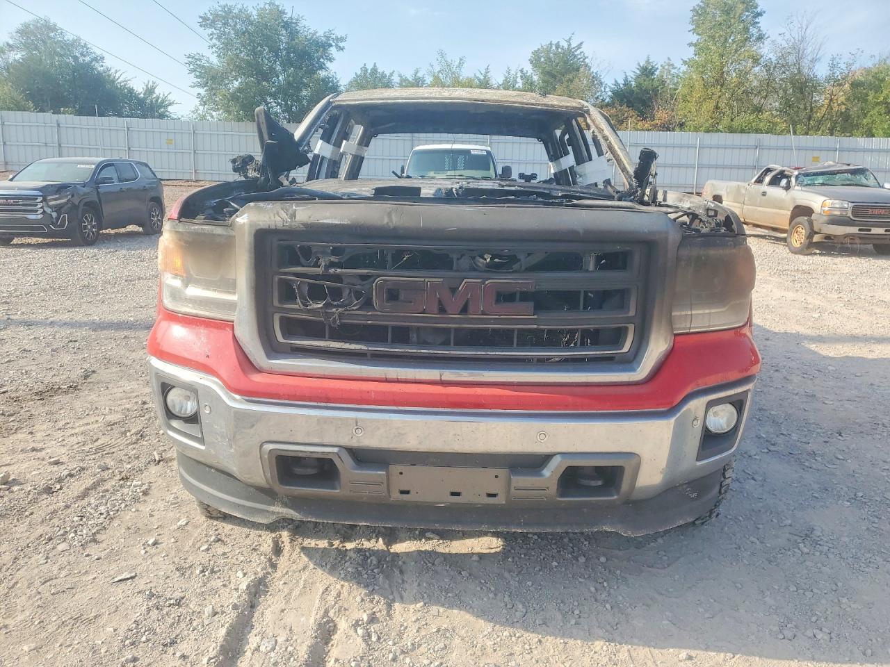 2015 Gmc Sierra K1500 Slt Burn vin: 3GTU2VEC2FG353842