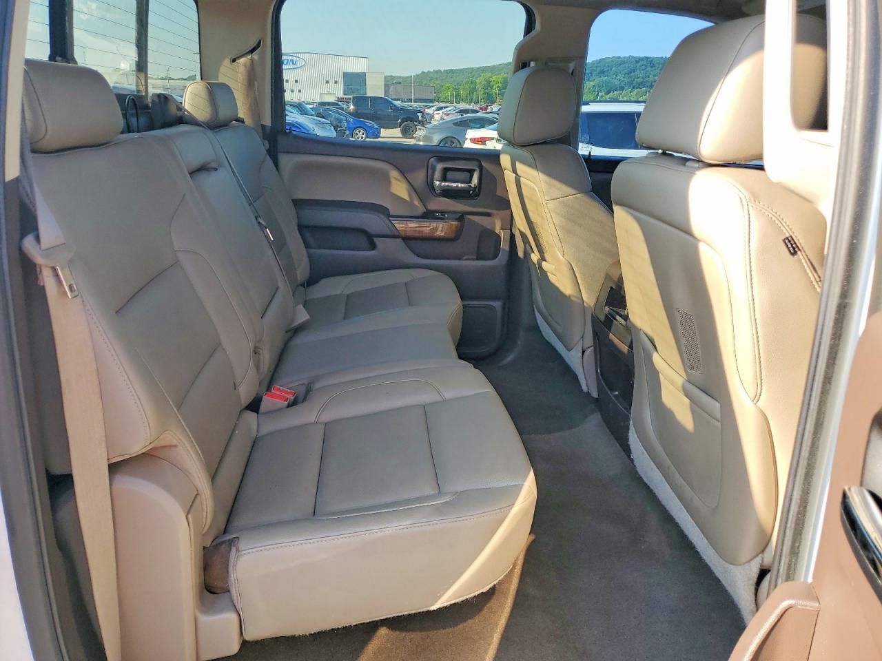 2015 Gmc Sierra K1500 Slt White vin: 3GTU2VEC2FG493857