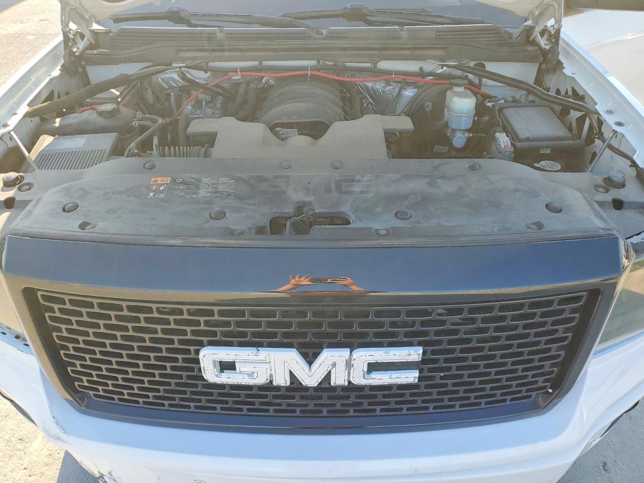 2015 Gmc Sierra K1500 Slt White vin: 3GTU2VEC2FG493857
