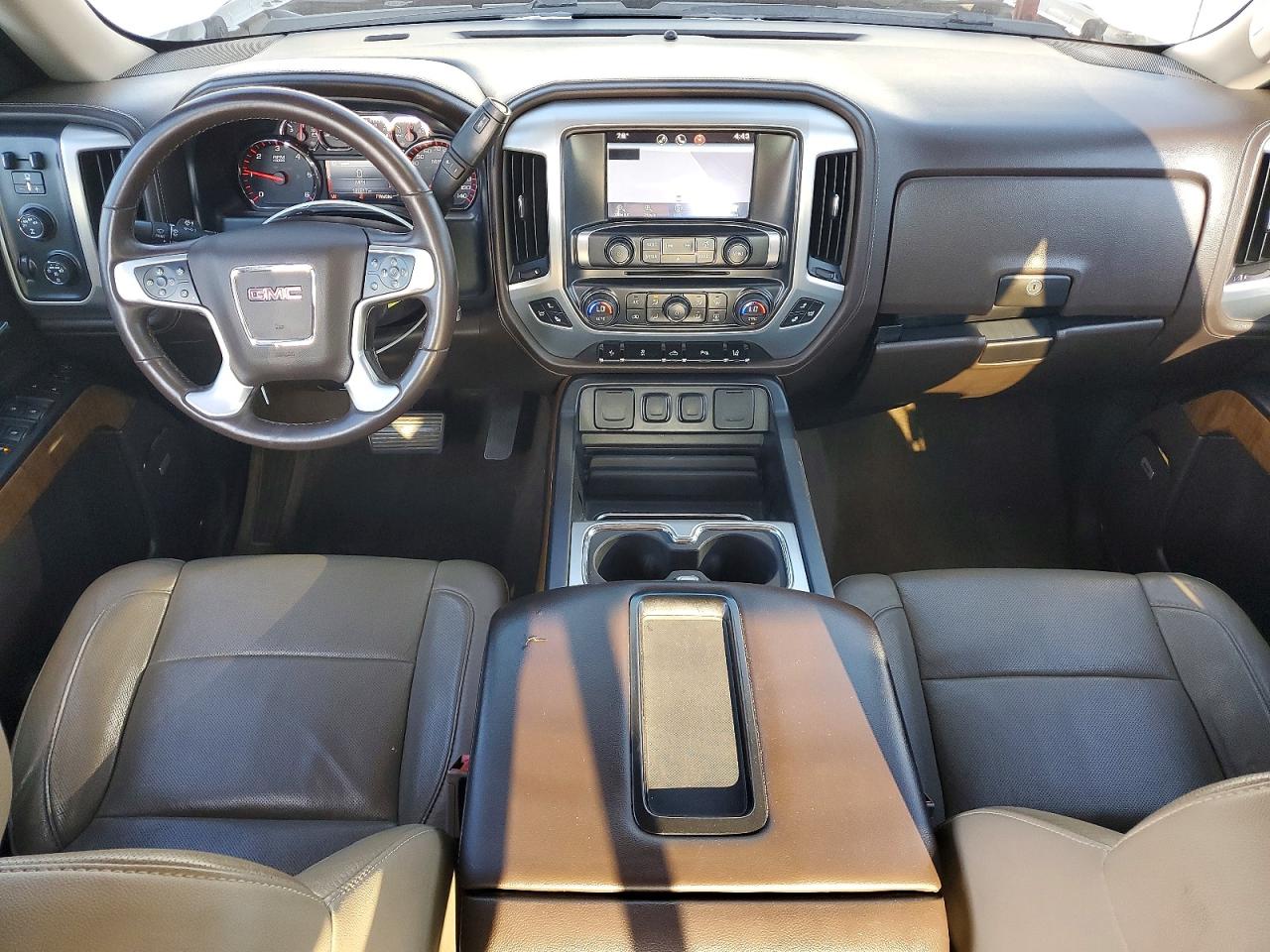 2015 Gmc Sierra K1500 Slt White vin: 3GTU2VEC2FG493857