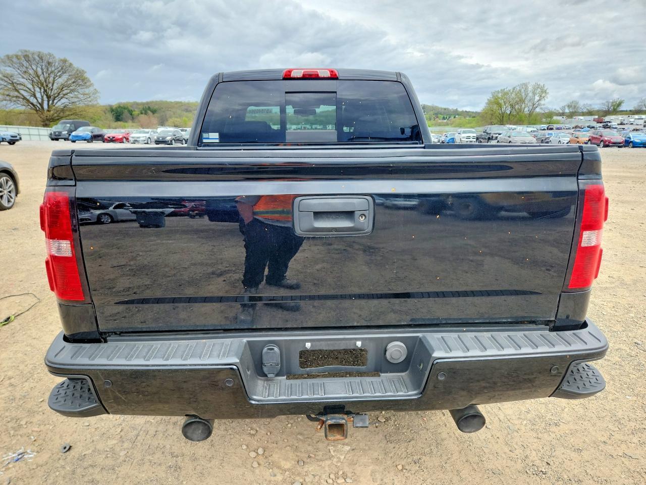 2014 Gmc Sierra K1500 Slt Black vin: 3GTU2VEC3EG116808
