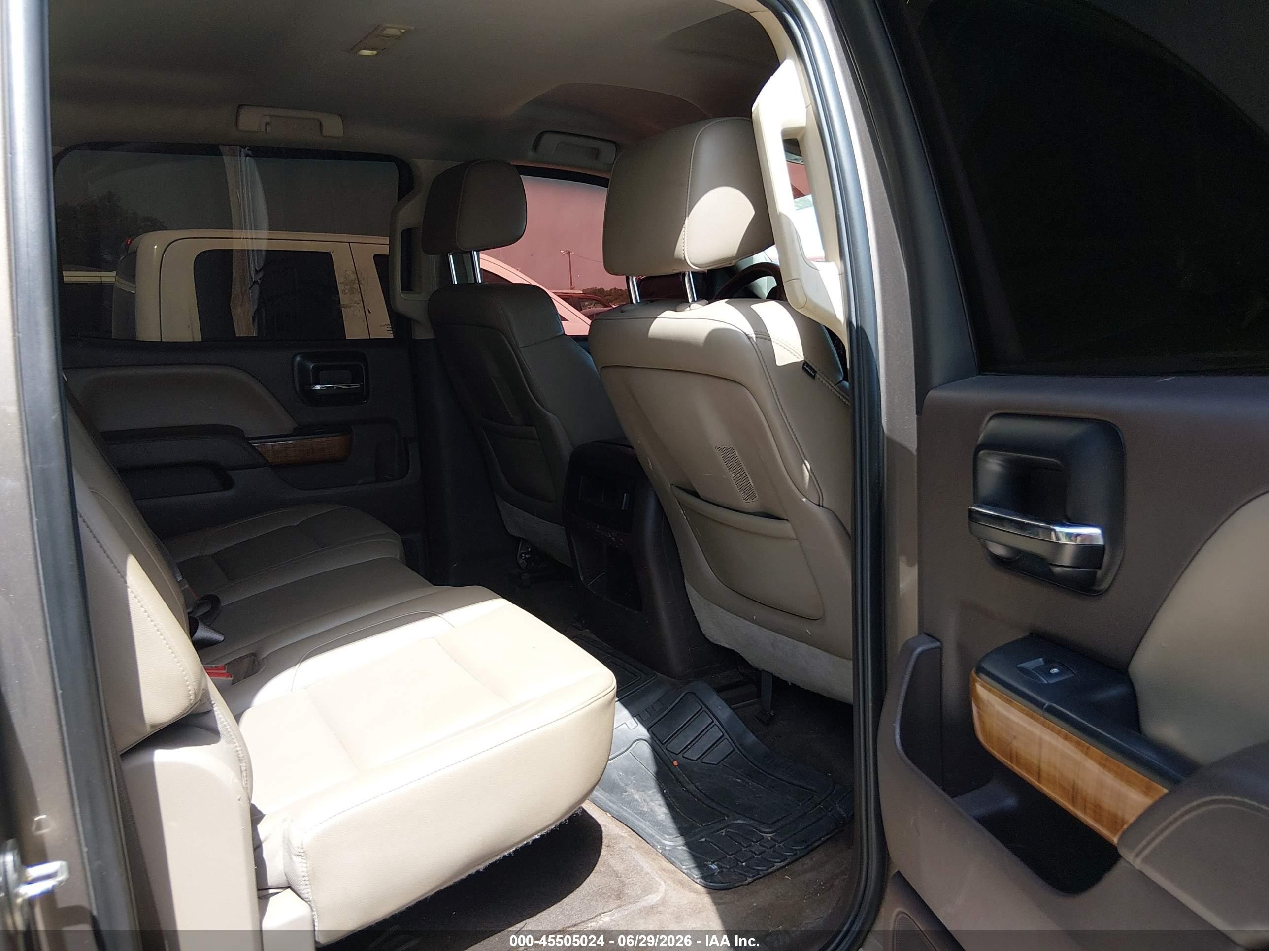 2014 Gmc Sierra 1500 Slt Brown vin: 3GTU2VEC3EG124620
