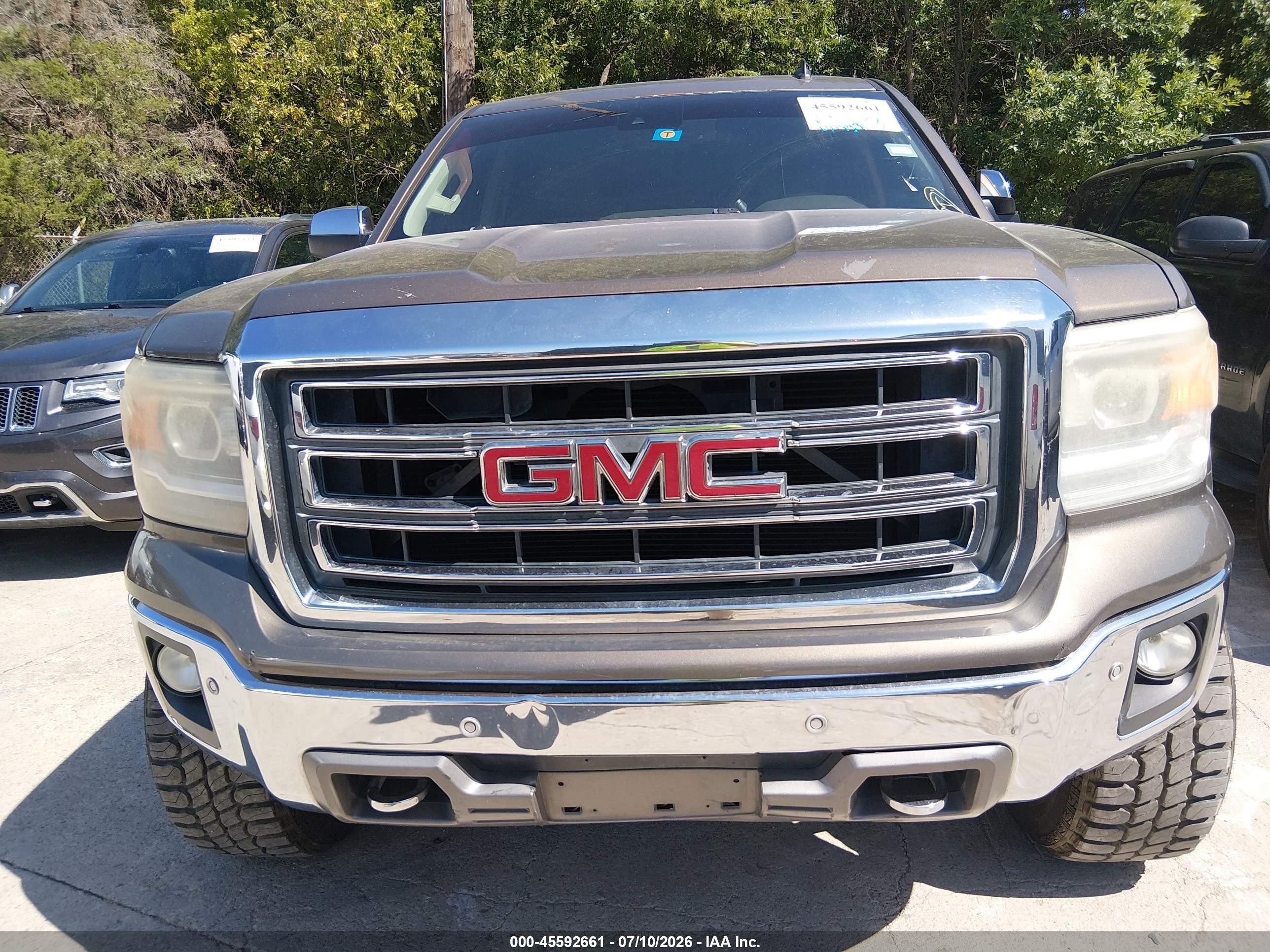 2014 Gmc Sierra 1500 Slt Tan vin: 3GTU2VEC3EG124620