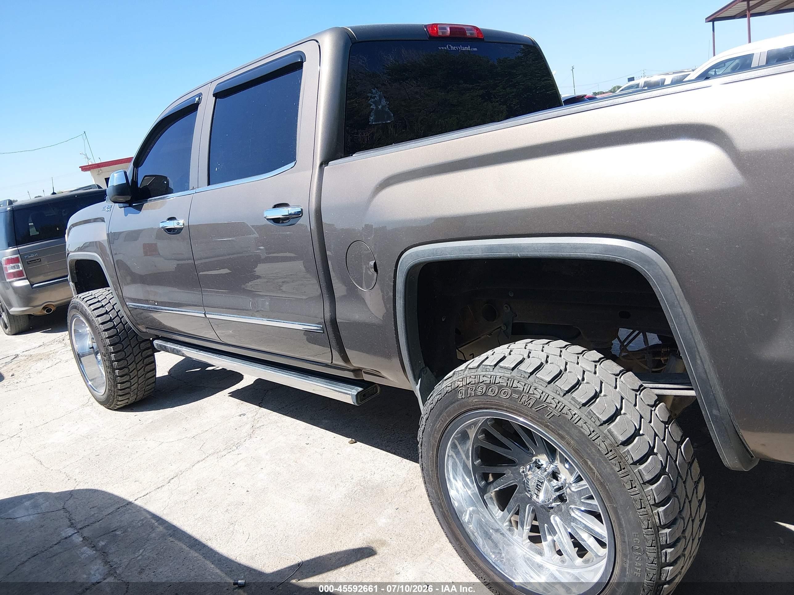 2014 Gmc Sierra 1500 Slt Tan vin: 3GTU2VEC3EG124620