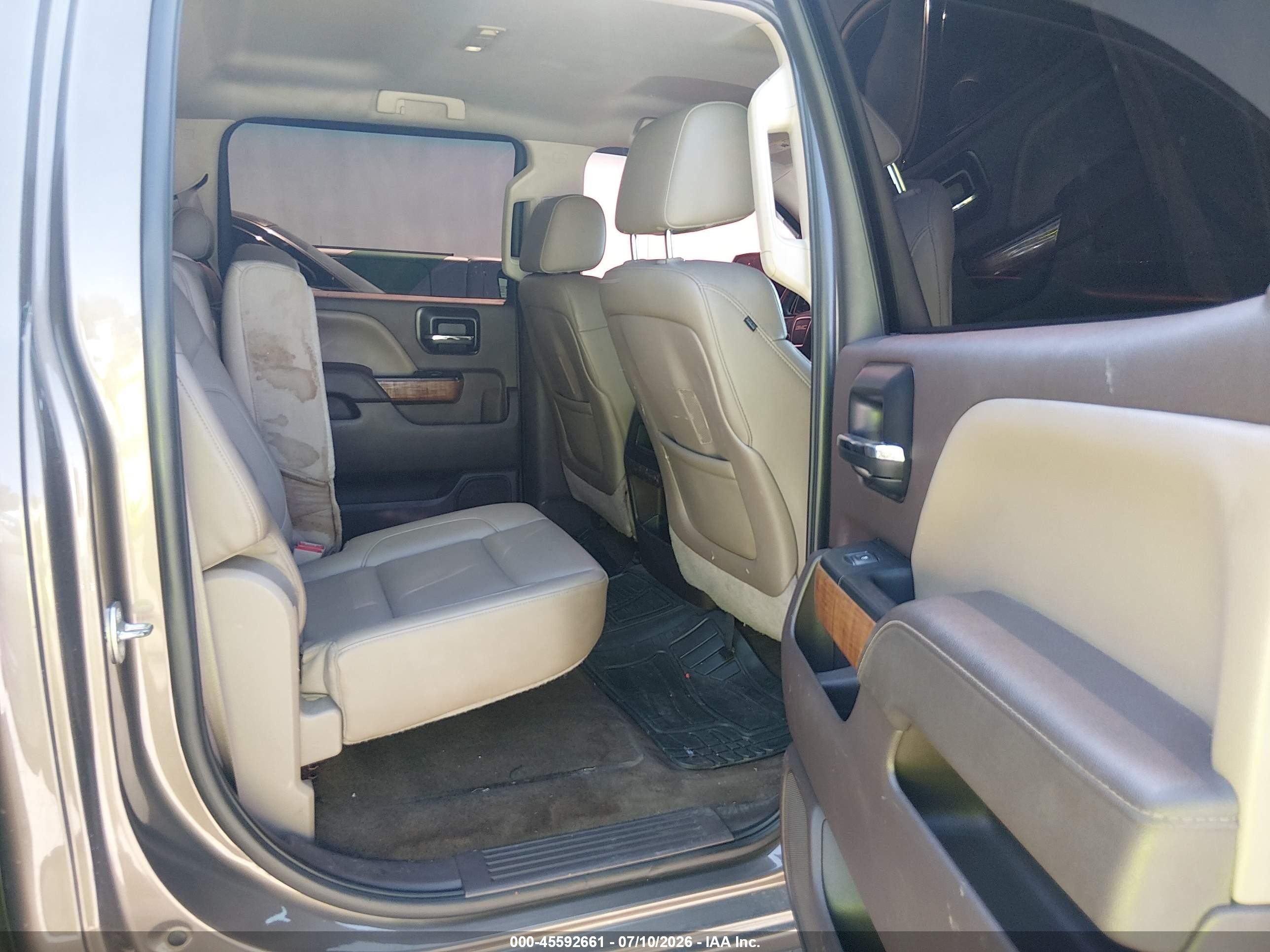 2014 Gmc Sierra 1500 Slt Tan vin: 3GTU2VEC3EG124620