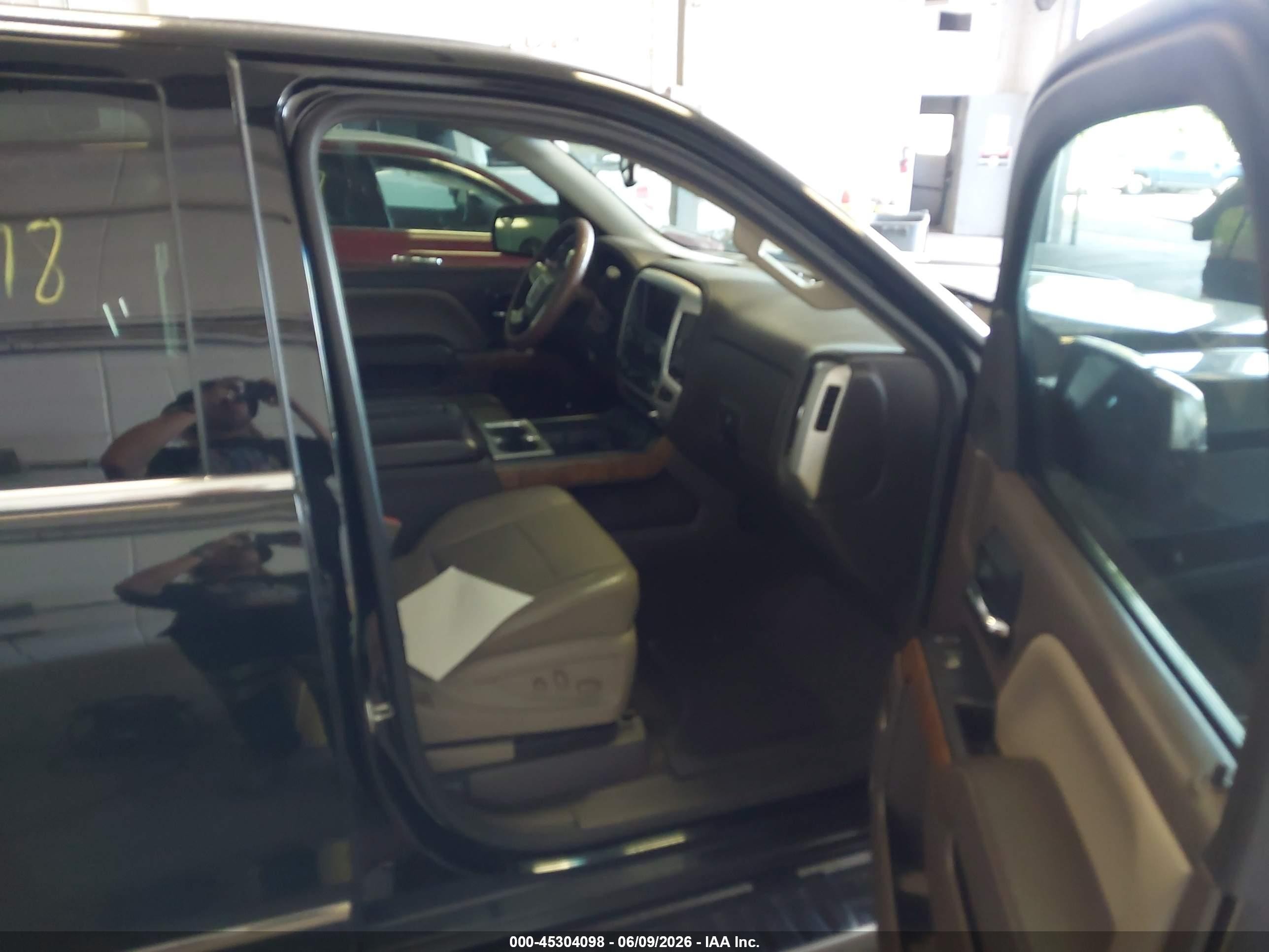 2014 Gmc Sierra 1500 Slt Black vin: 3GTU2VEC3EG314191