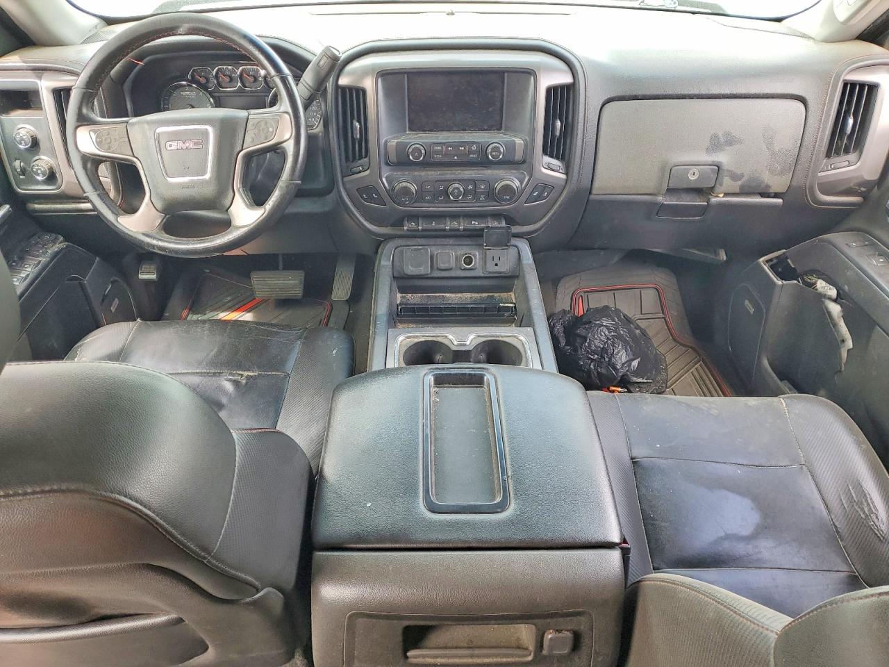 2014 Gmc Sierra K1500 Slt Black vin: 3GTU2VEC3EG372477