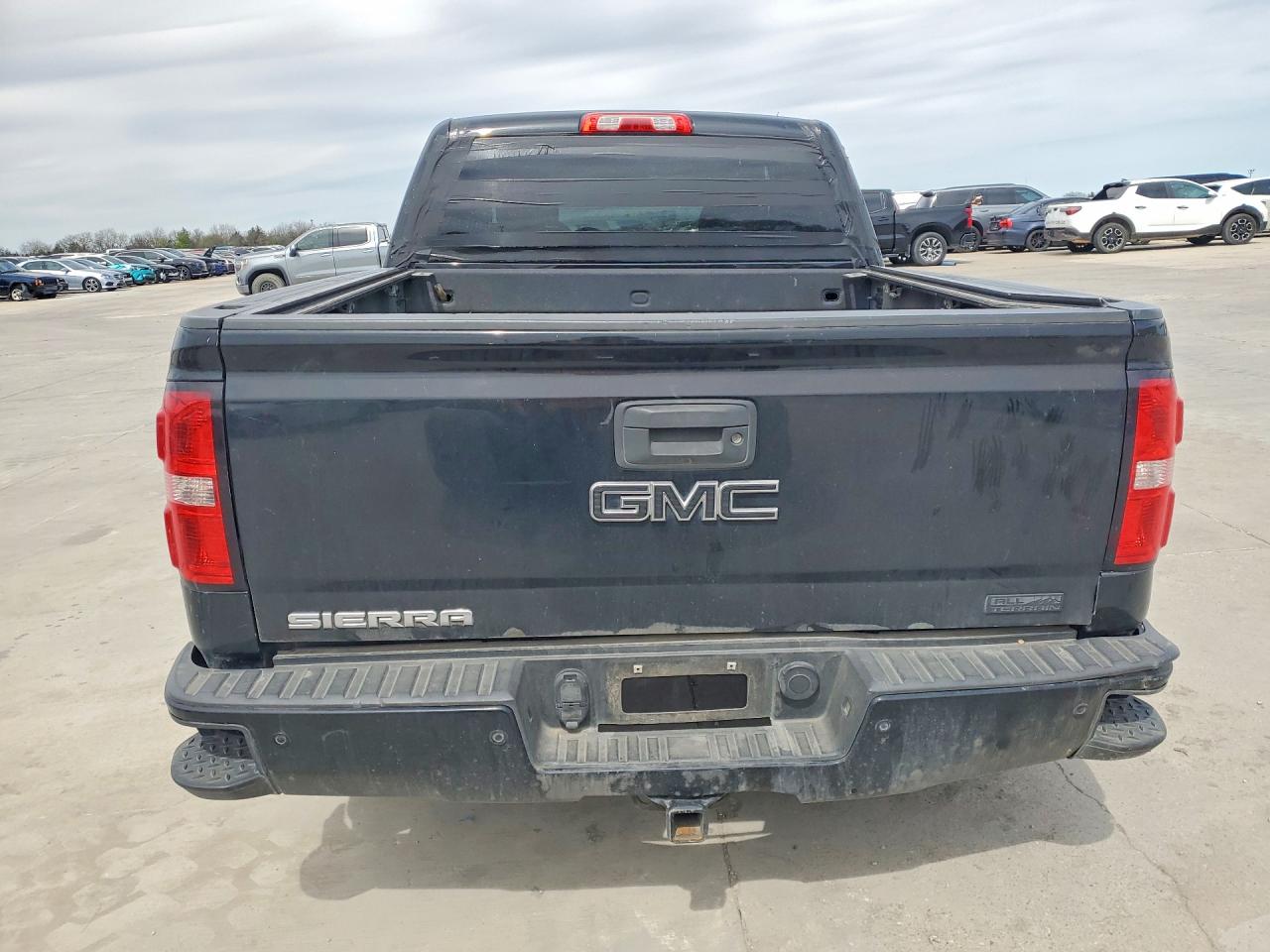 2014 Gmc Sierra K1500 Slt Black vin: 3GTU2VEC3EG372477