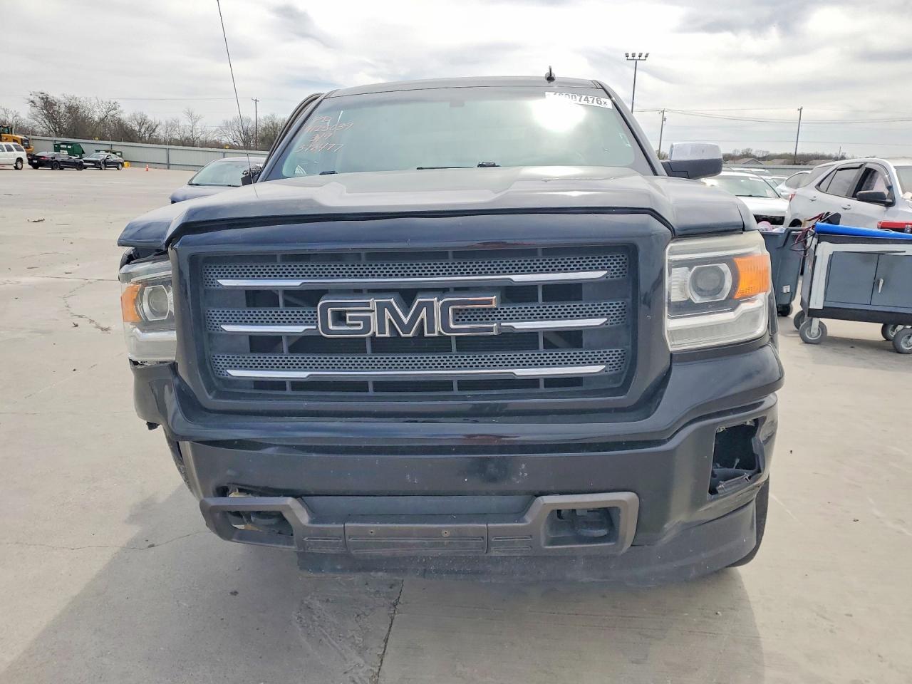2014 Gmc Sierra K1500 Slt Black vin: 3GTU2VEC3EG372477