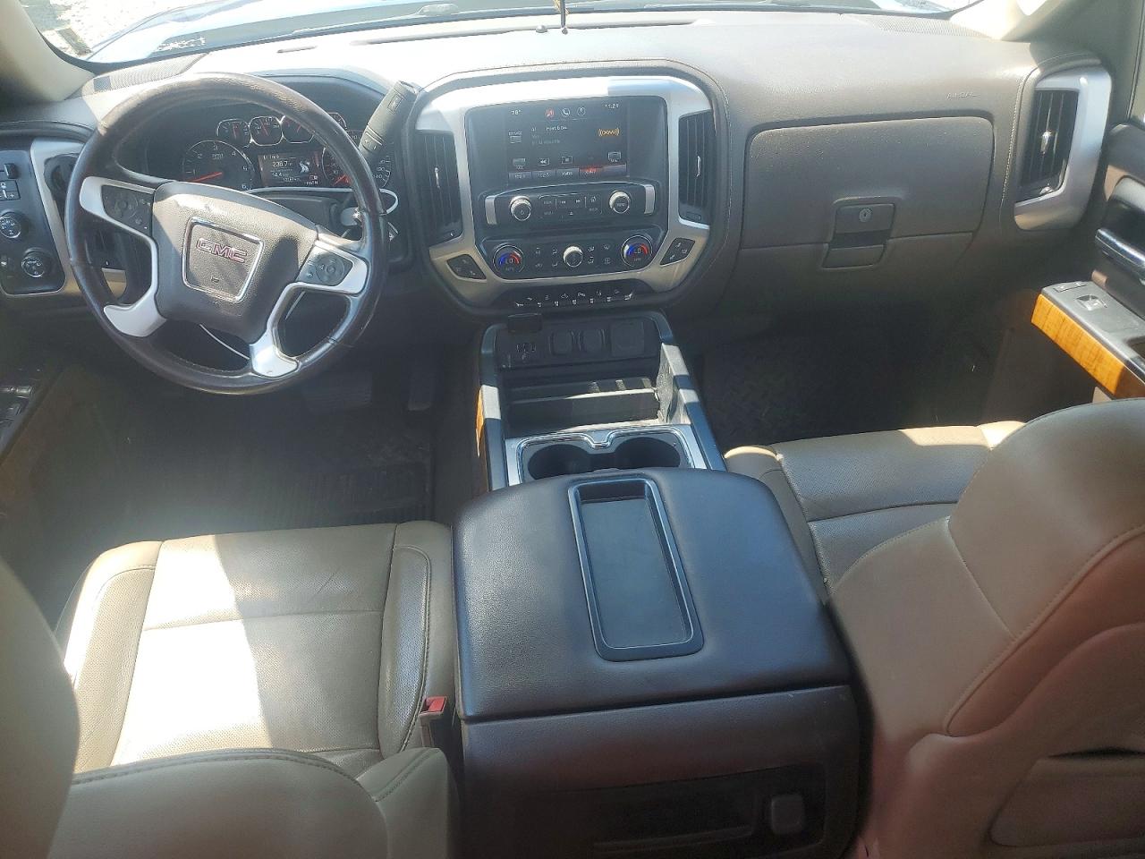 2014 Gmc Sierra K1500 Slt Blue vin: 3GTU2VEC3EG403923