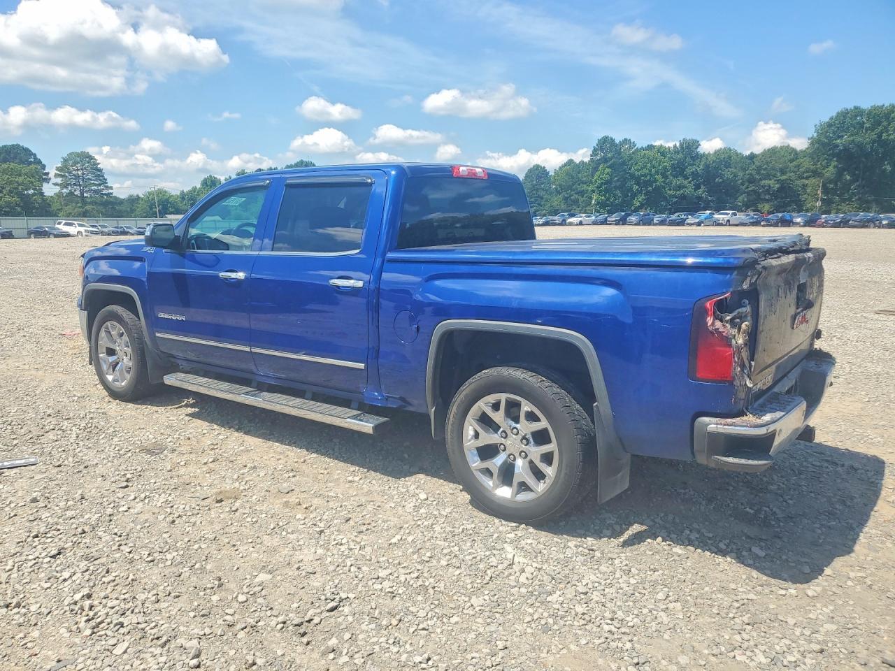 2014 Gmc Sierra K1500 Slt Blue vin: 3GTU2VEC3EG403923