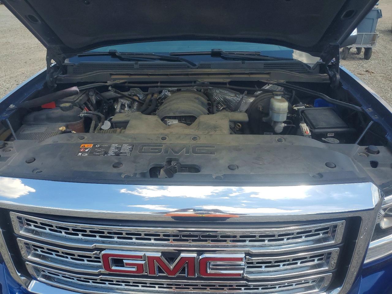 2014 Gmc Sierra K1500 Slt Blue vin: 3GTU2VEC3EG403923