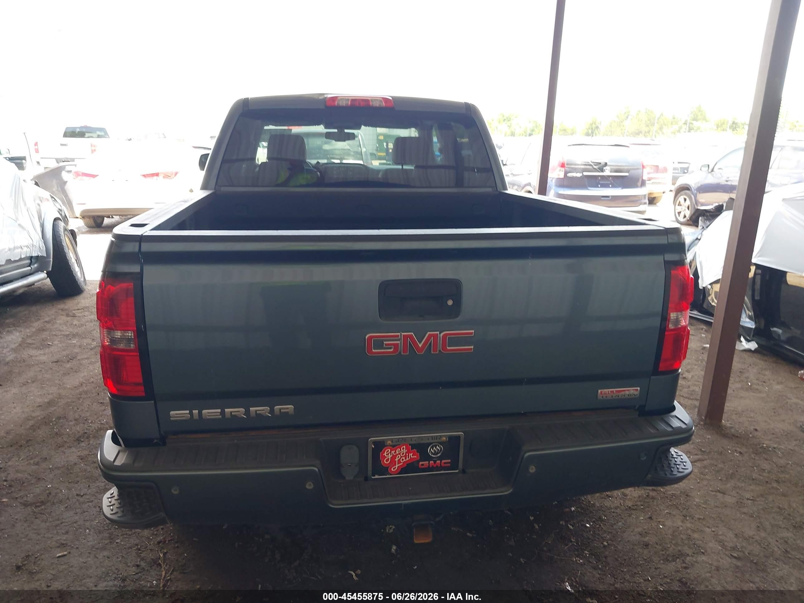 2014 Gmc Sierra 1500 Slt Gray vin: 3GTU2VEC3EG486401