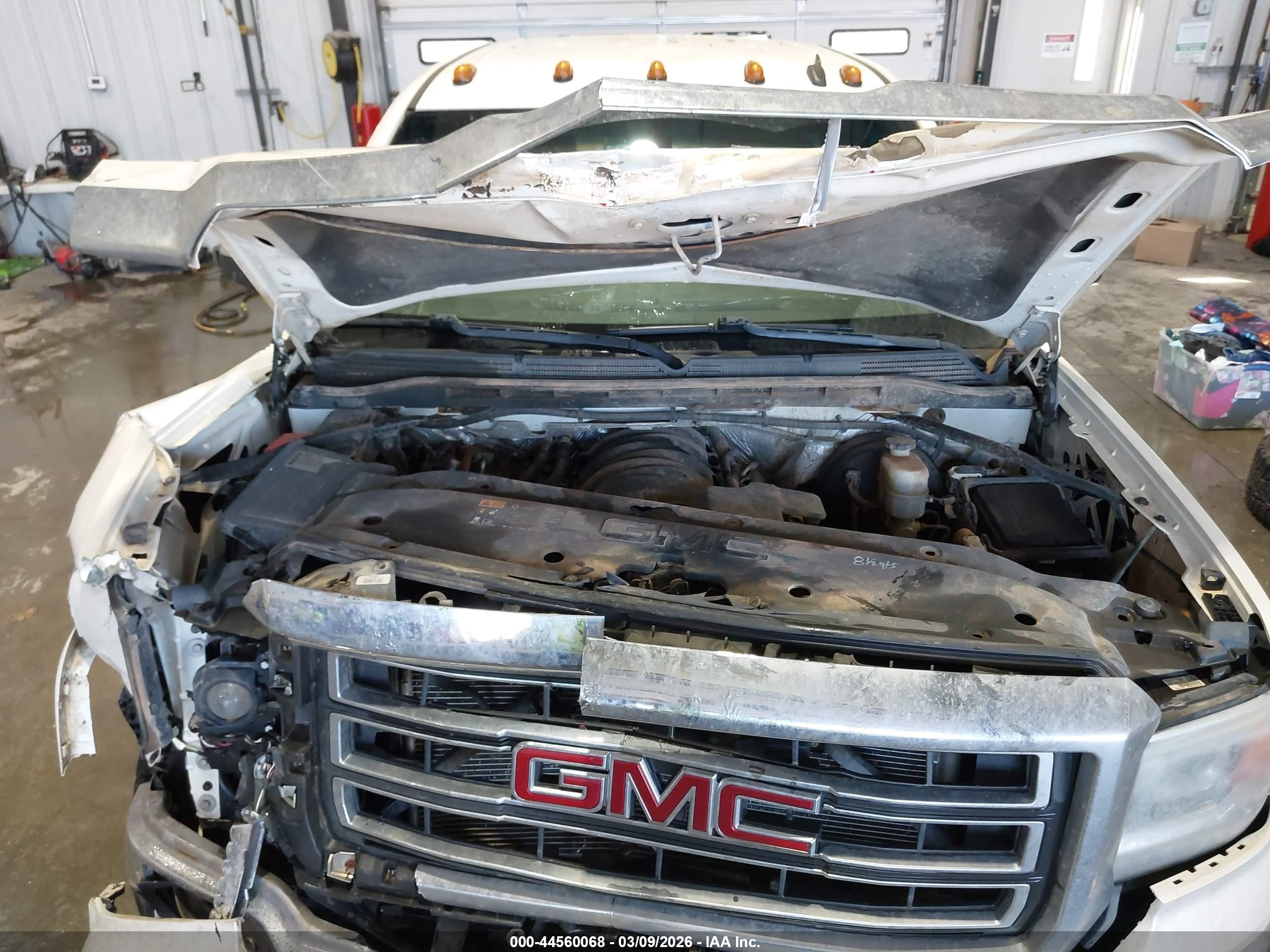 2014 Gmc Sierra 1500 Slt White vin: 3GTU2VEC3EG516724