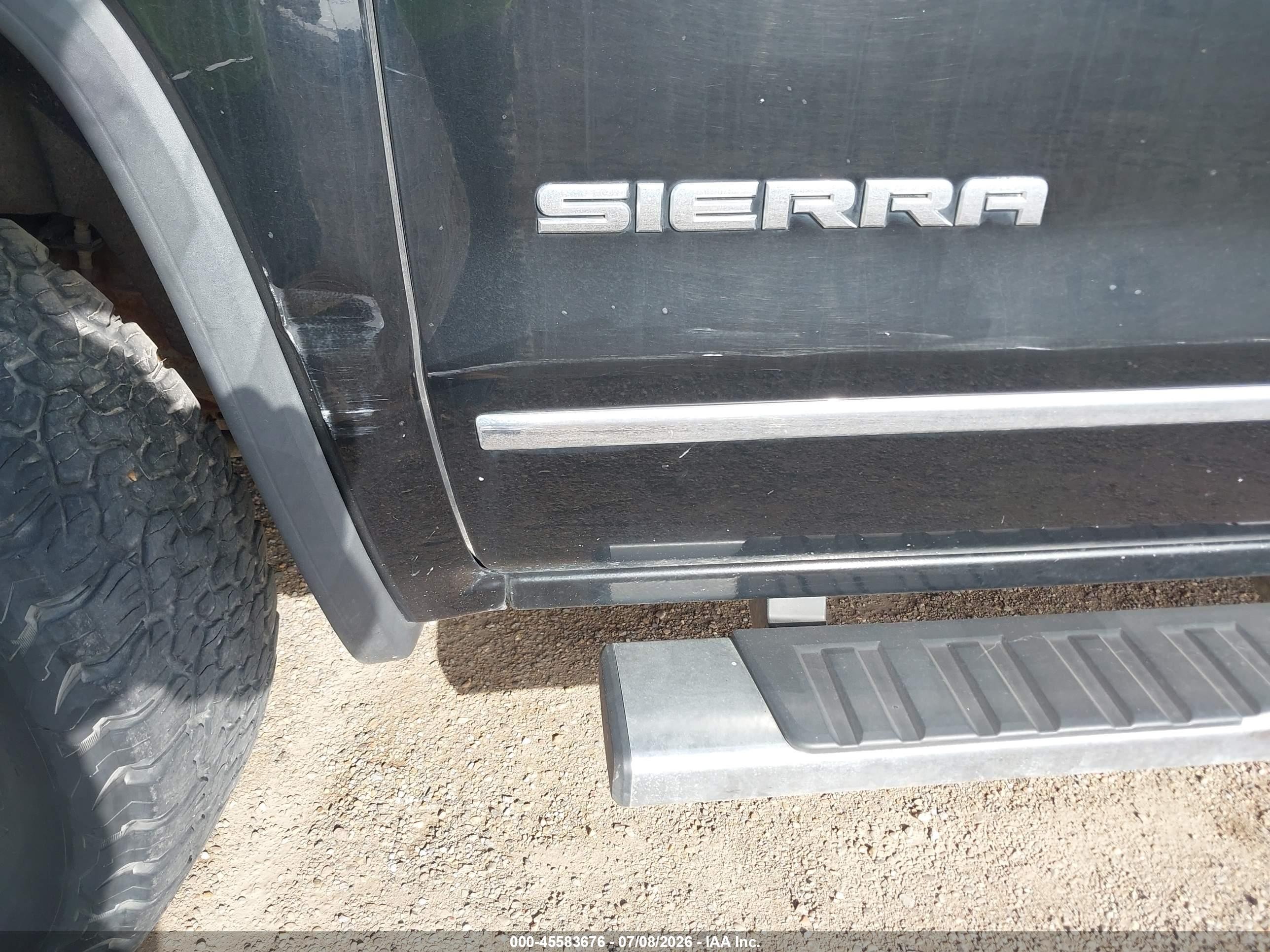2014 Gmc Sierra 1500 Slt Black vin: 3GTU2VEC3EG518568