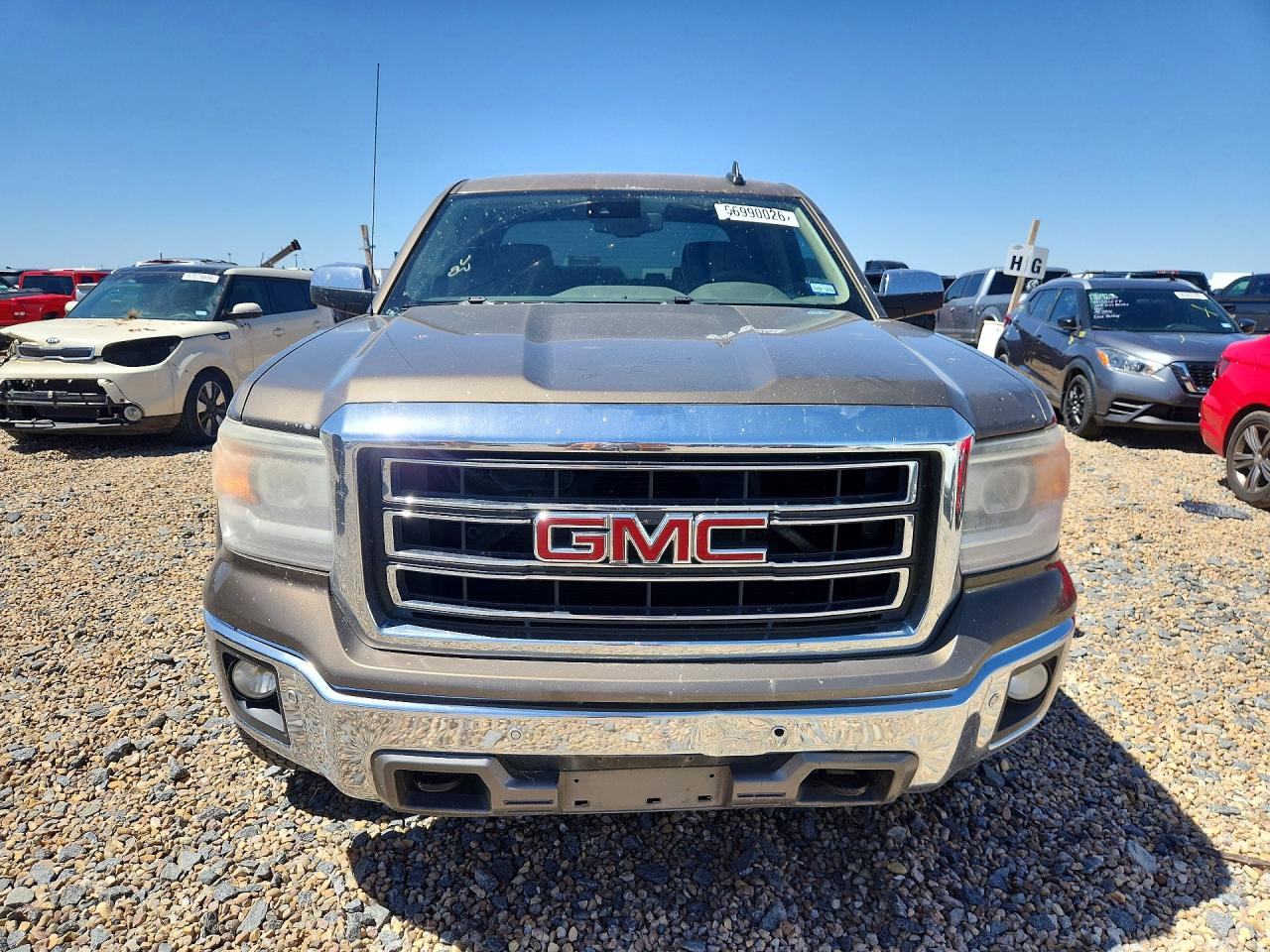 2015 Gmc Sierra K1500 Slt Green vin: 3GTU2VEC3FG368348