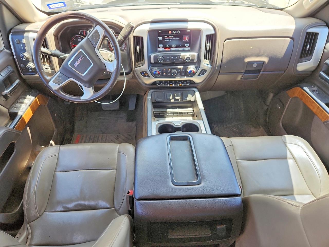 2015 Gmc Sierra K1500 Slt Green vin: 3GTU2VEC3FG368348