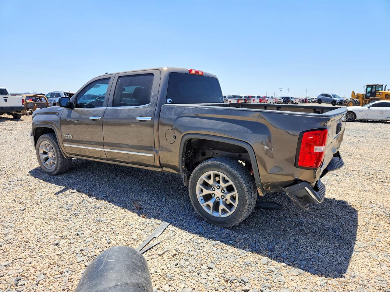 2015 Gmc Sierra K1500 Slt Green vin: 3GTU2VEC3FG368348