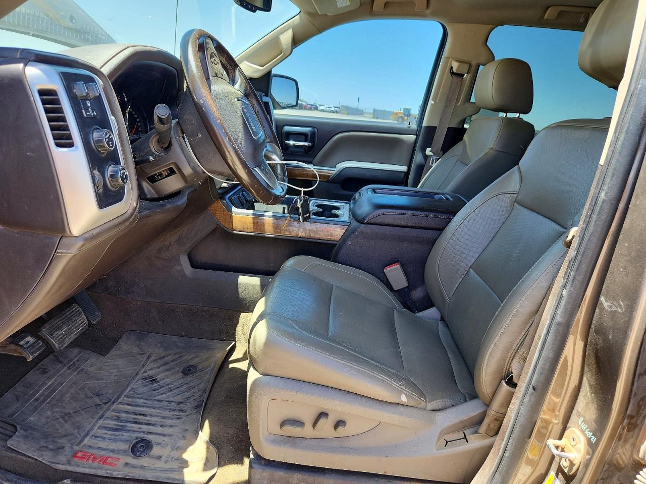 2015 Gmc Sierra K1500 Slt Green vin: 3GTU2VEC3FG368348