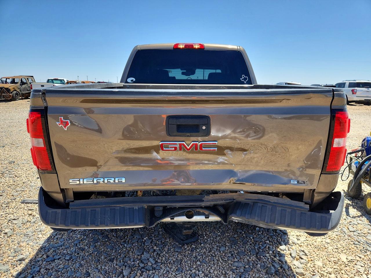 2015 Gmc Sierra K1500 Slt Green vin: 3GTU2VEC3FG368348